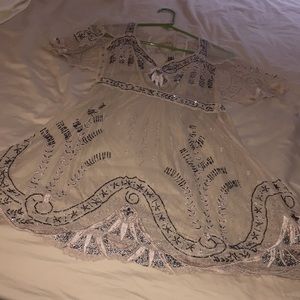 Beaded free people dress